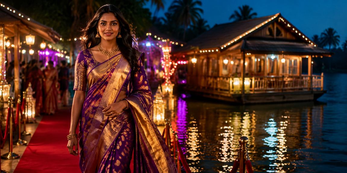 Night market scene in Kerala representing vibrant entertainment and registration access