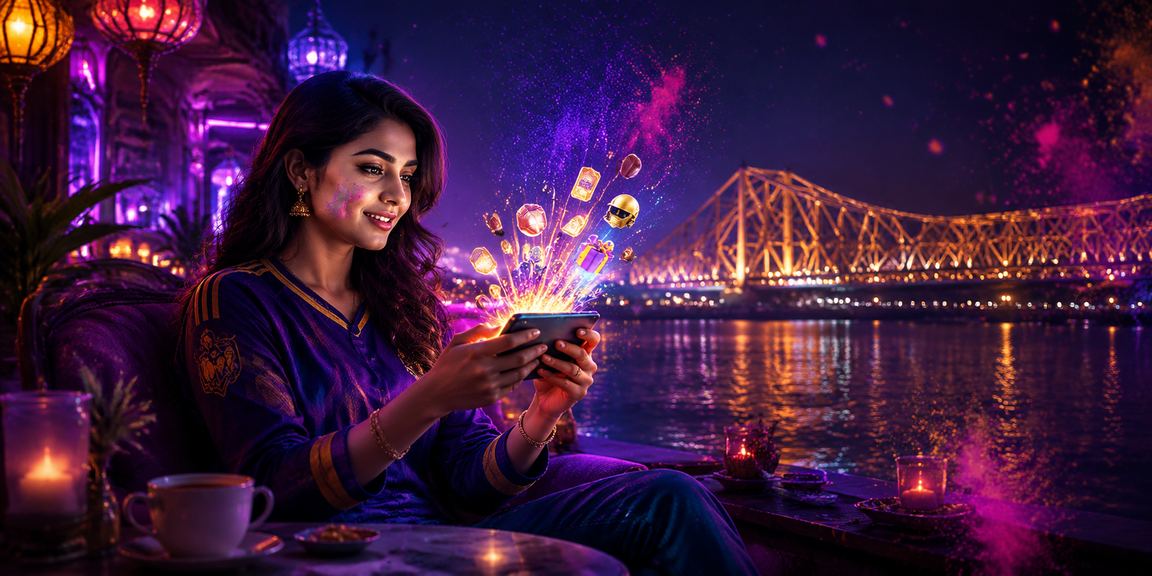 Kolkata Howrah Bridge during Holi festival symbolizing trust and security in privacy